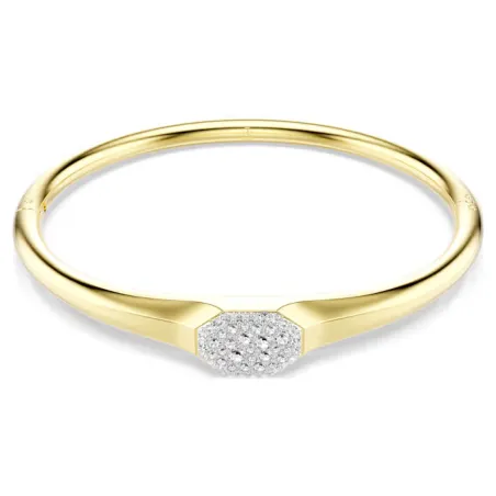 Bracciale rigido Dextera placcato color oro mis.M Donna Swarovski