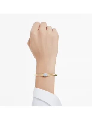 Bracciale rigido Dextera placcato color oro mis.M Donna Swarovski 5724597 Swarovski
