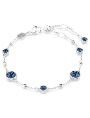 Bracciale Imber taglio round blu Donna Swarovski
