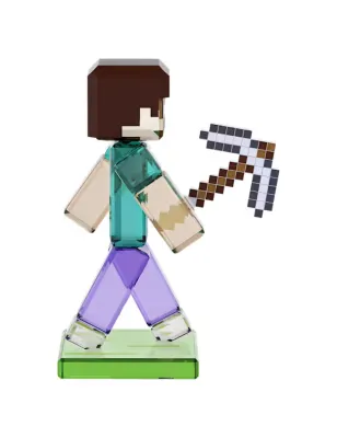 Decorazione Minecraft Steve Swarovski