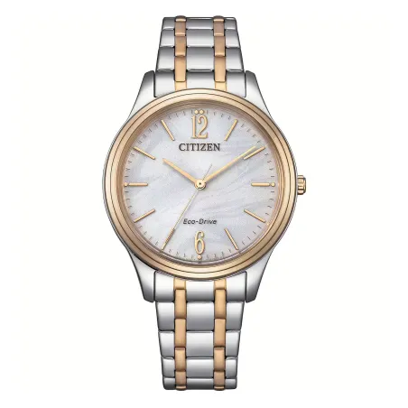 Orologio Bicolor Oro Rosa Madreperla Lady Elegance Donna Citizen