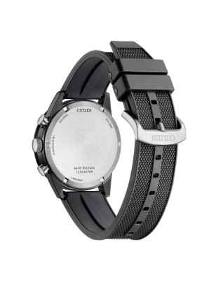 Orologio Grigio Nero Acciaio T9 Crono Eco Drive Uomo Citizen