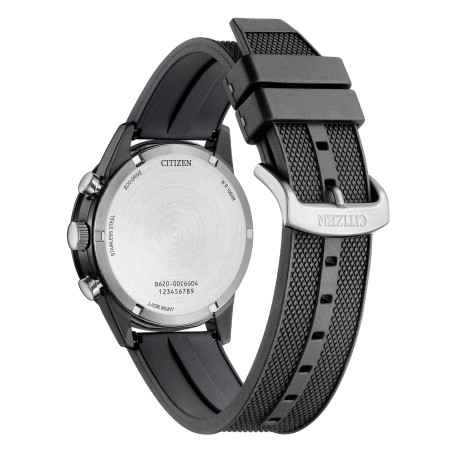 Orologio Grigio Nero Acciaio T9 Crono Eco Drive Uomo Citizen