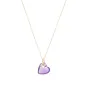 Girocollo 18Kt Battito cuore viola Donna Maman et Sophie Girocollo 18Kt Battito cuore viola Donna Maman et Sophie