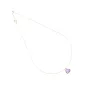 Girocollo 18Kt Battito cuore viola Donna Maman et Sophie Girocollo 18Kt Battito cuore viola Donna Maman et Sophie