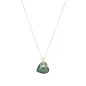 Girocollo 18Kt Battito cuore verde Donna Maman et Sophie Girocollo 18Kt Battito cuore verde Donna Maman et Sophie