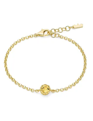 Bracciale Unica Colibrì con Citrino Donna Miluna