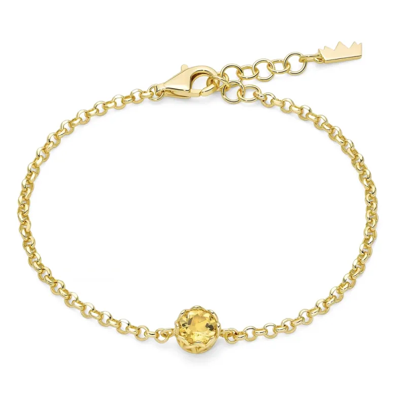 Bracciale Unica Colibrì con Citrino Donna Miluna