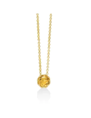 Collana Unica Colibrì Citrino piccolo Donna Miluna