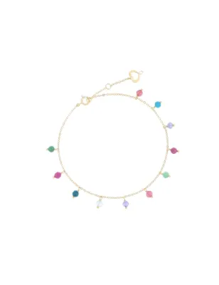 Bracciale 18Kt Pietre pendenti multicolor Donna Maman et Sophie