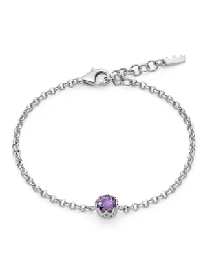 Bracciale Unica Colibrì con Ametista Donna Miluna