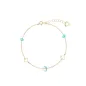 Bracciale 18Kt Nuvole e catene azzurro Donna Maman et Sophie