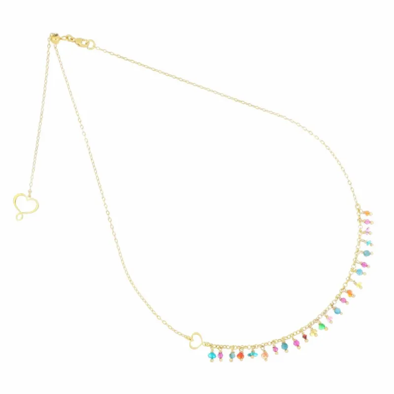 Girocollo Frange multicolor Donna Maman et Sophie Girocollo Frange multicolor Donna Maman et Sophie