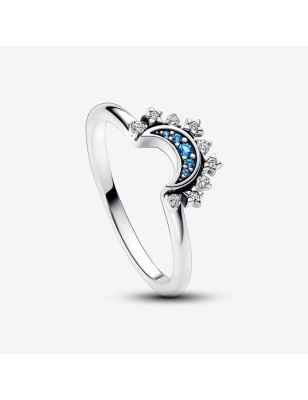ANELLO LUNA PIETRE BLU MIS.58 DONNA PANDORA 
