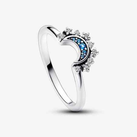 ANELLO LUNA PIETRE BLU MIS.58 DONNA PANDORA 
