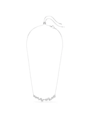 Collana Constella taglio misto bianca Donna Swarovski