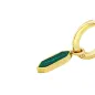 Orecchini Stylize dorati con Malachite Donna Breil 