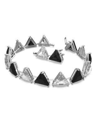 BRACCIALE ORTYX TAGLIO TRIANGOLO NERO DONNA SWAROVSKI  5619154 Swarovski