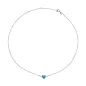 Collana Candy in acciaio con pietra turchese Donna Breil