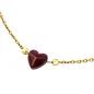 Collana dorata Candy con rodolite Donna Breil