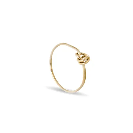 Anello Filodamore con Nodino in Oro Giallo m 10 Donna Rubinia