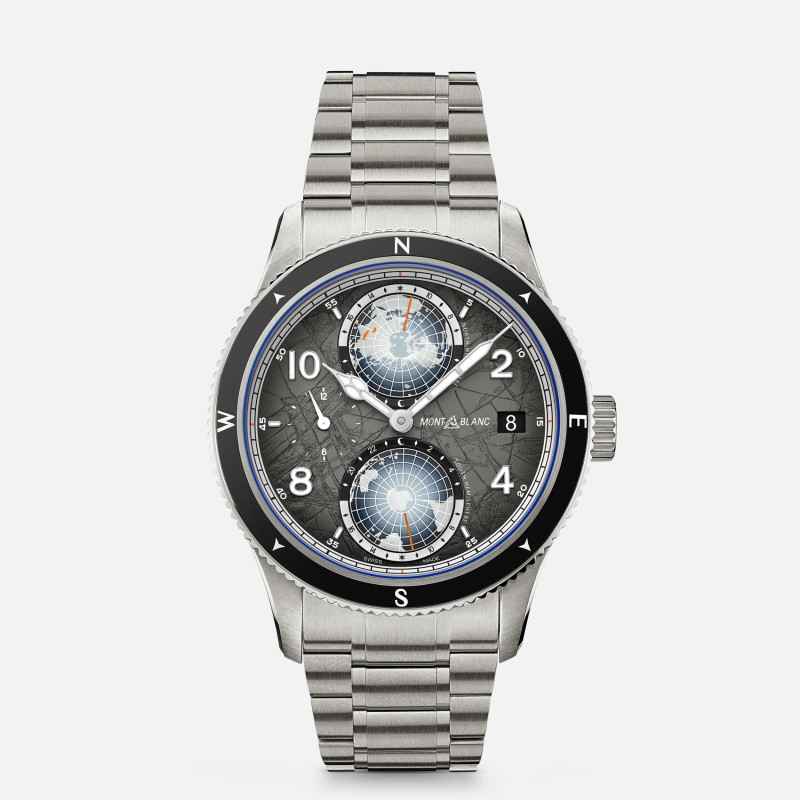 Orologio Titanio 1858 Geosphere 0 Oxygen The 8000 Uomo Montblanc