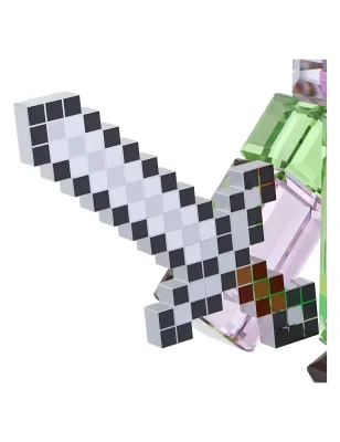Decorazione Minecraft Alex Donna Swarovski