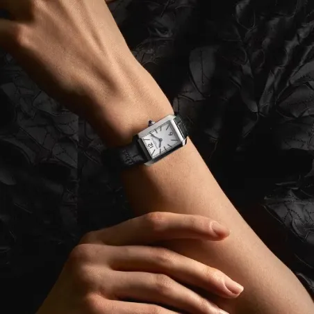 Orologio Acciaio Opalino Quarzo Donna Baume & Mercier Hampton