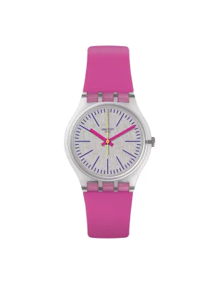 Orologio Fluo Pinky Solo Tempo Donna Swatch