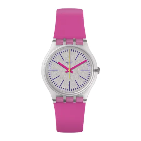 Orologio Fluo Pinky Solo Tempo Donna Swatch
