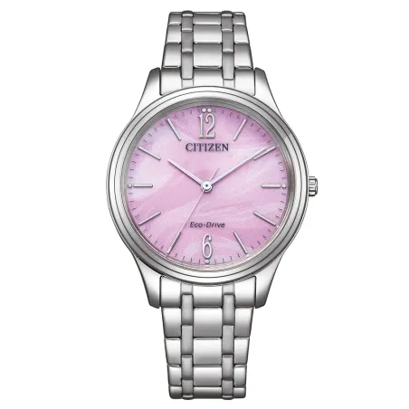 Orologio Rosa Acciaio OF Lady Casual Donna Citizen Ecodrive