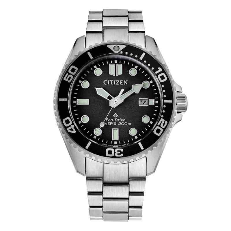 Orologio Nero Acciaio Diver 200mt Eco Drive Uomo Citizen Promaster Orologio Nero Acciaio Diver 200mt Eco Drive Uomo Citizen Promaster