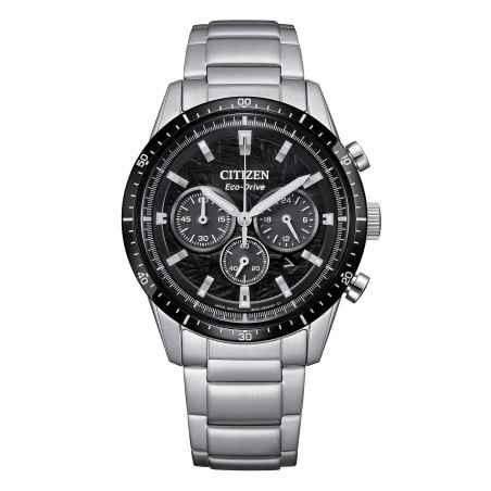 Orologio Nero Acciaio T9 Crono Eco Drive 270 giorni Uomo Citizen