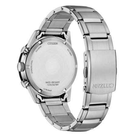Orologio Nero Acciaio T9 Crono Eco Drive 270 giorni Uomo Citizen
