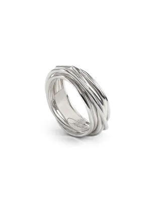 Anello Filodellavita 7 fili in Argento m 17 Donna Rubinia