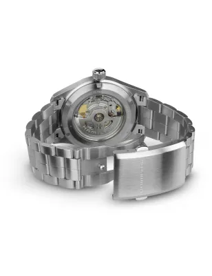 Orologio Blu Acciaio Khaki Field Auto 38mm 80 ore H-10 Uomo Hamilton Khaki