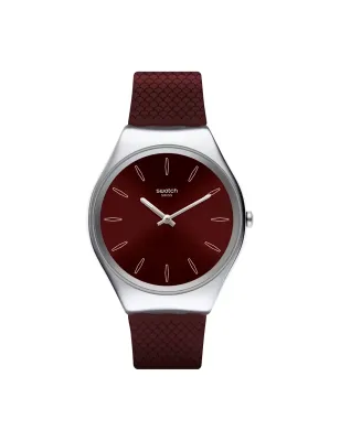 Orologio SKINBURGUNDY Solo tempo Donna Swatch