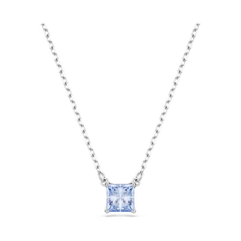 COLLANA MATRIX TAGLIO SQUADRATO BLU DONNA SWAROVSKI 