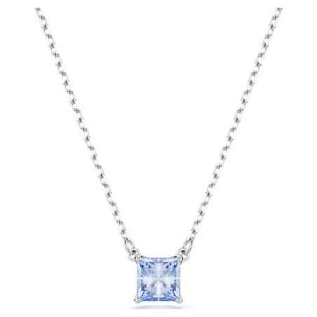 COLLANA MATRIX TAGLIO SQUADRATO BLU DONNA SWAROVSKI 