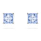 ORECCHINI A LOBO MATRIX TAGLIO SQUADRATO BLU DONNA SWAROVSKI 