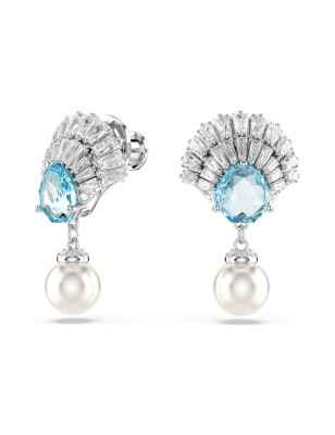 ORECCHINI PENDENTI IDYLLIA CONCHIGLIA BLU DONNA SWAROVSKI  5680301 Swarovski