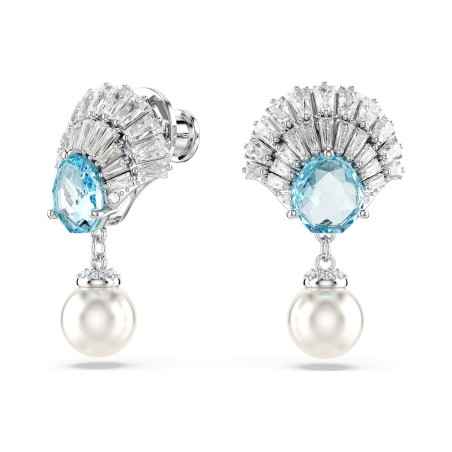 ORECCHINI PENDENTI IDYLLIA CONCHIGLIA BLU DONNA SWAROVSKI  5680301 Swarovski