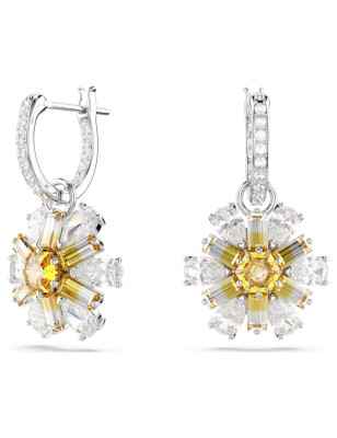 ORECCHINI PENDENTI IDYLLIA FIORE GIALLI SWAROVSKI 5683243 Swarovski