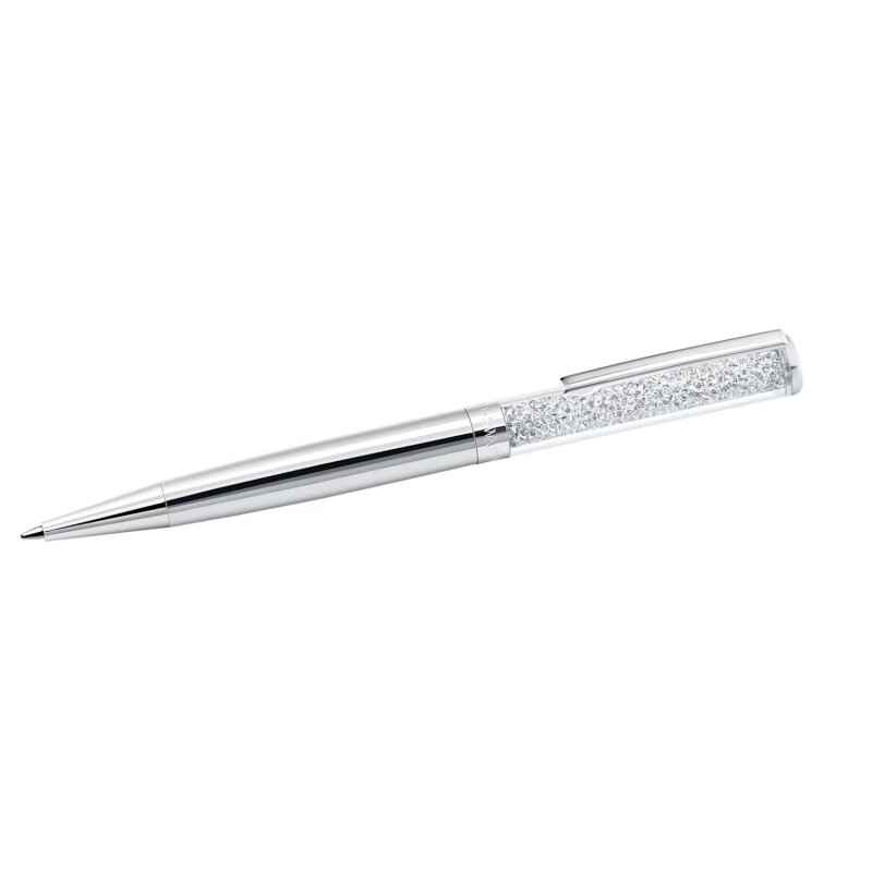 PENNA SFERA CRYSTALLINE TONO ARGENTATO SWAROVSKI PENNA SFERA CRYSTALLINE TONO ARGENTATO SWAROVSKI