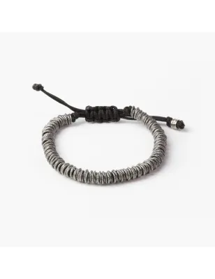 Bracciale CORDA MAGLINE TORCHON M Uomo Nove25