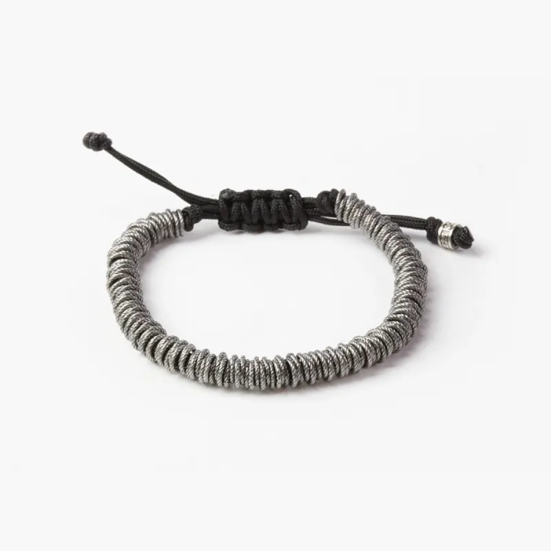 Bracciale CORDA MAGLINE TORCHON M Uomo Nove25