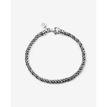 Bracciale in Argento Volpe Grande cm.20 Nove25