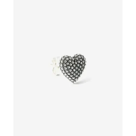 Monorecchino a lobo Cuore puntinato Donna Nove25