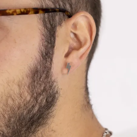Monorecchino Lobo Saetta Puntinata Uomo Nove25