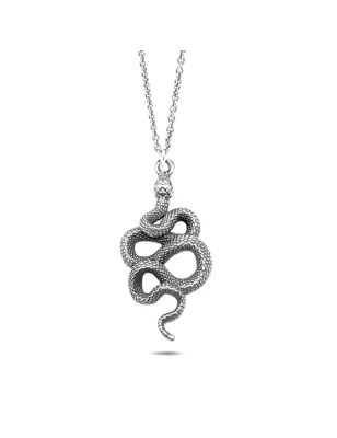 Collana pendente Snake Uomo Nove25